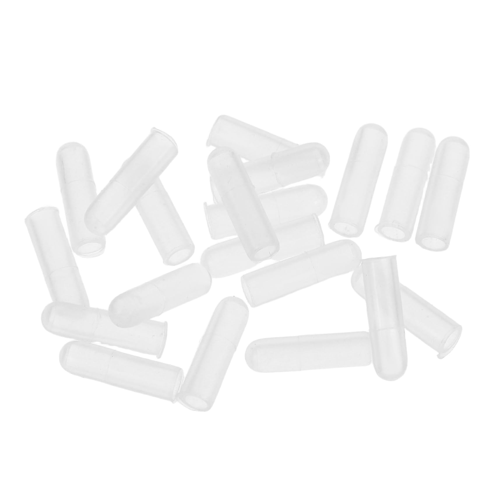 20pcs Silicone Ear Spoon Sleeves Soft and Safe Ear Wax Cleaner Tips Cover Reusable Wax Removal Accessories for