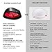 Hairmax Laser Hair Growth Cap (FDA Cleared), Cordless Flip 80, Hair Growth Laser & Regrowth System for Thinning Hair, Partial/Full Scalp Coverage Laser Therapy Cap, 100% Medical Grade Lasers (Not LED)