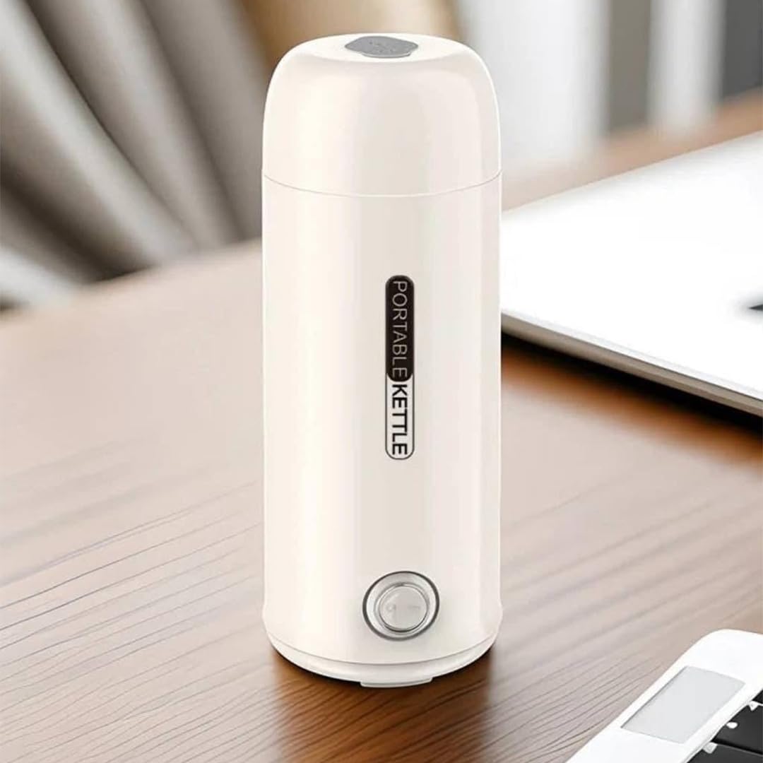 Portable Mini Electric Kettle – 400 ml Travel Boiler for Hot Water, Tea & Coffee – Compact Fast-Boil Water for Office, Home & Camping, portable kettle for car.-image-25