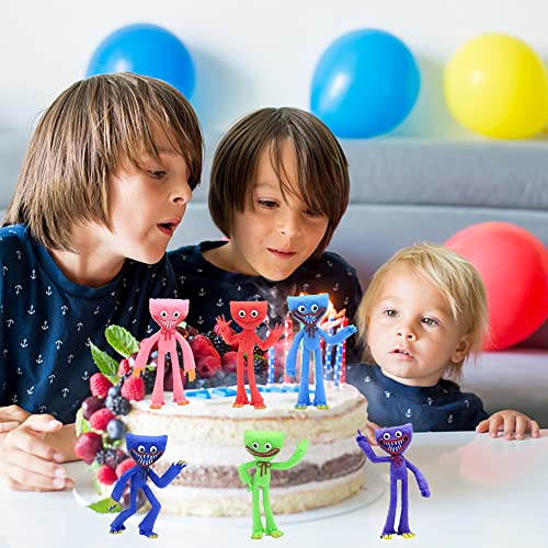 Cupcake toppers figuren Huggy Wuggy Poppy Playtime Cupcake toppers figuren Poppy Playtime verjaardag cake decoratie figuren videogame verjaardag cupcake toppers figuren spel cake decoratie - Image 7