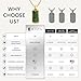 RTZN® Jade Necklace for Men – Premium Dog Tag Green Jade Pendant Necklaces with Stainless Steel Box Chain 22