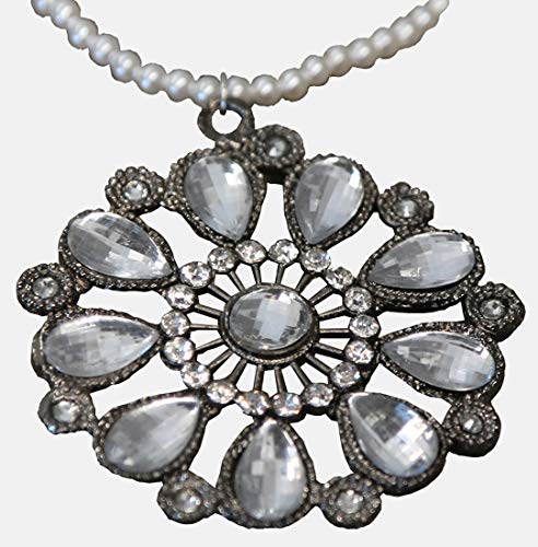 Chic Antique - Pendentif rosace avec cristaux Cover
