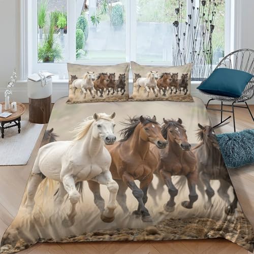 Parure de lit ours sauvage 3D de qualité premium microfibre durable