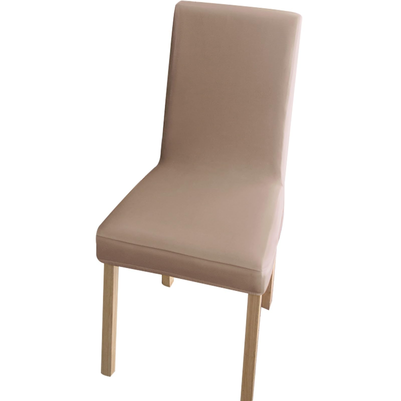 Konsilsa PU Leather Dining Room Chair CoverS Stretch Dining Chair Slipcovers Removable Durable Super Fit Chair Seat Slipcovers Chair Protector Cover for Office Cafe Bar (Color : F, Size : 1 piece)