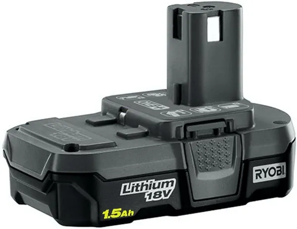 Ryobi 18-Volt ONE+ 1.5Ah Compact Lithium-Ion Battery