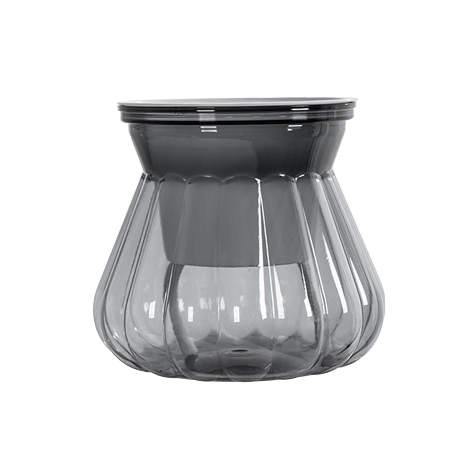 Self-watering Flowerpot with Self-absorbing Rope Creative Plastic Plant Pot Indoor Planter with Inner Cup for Cactus Herb
