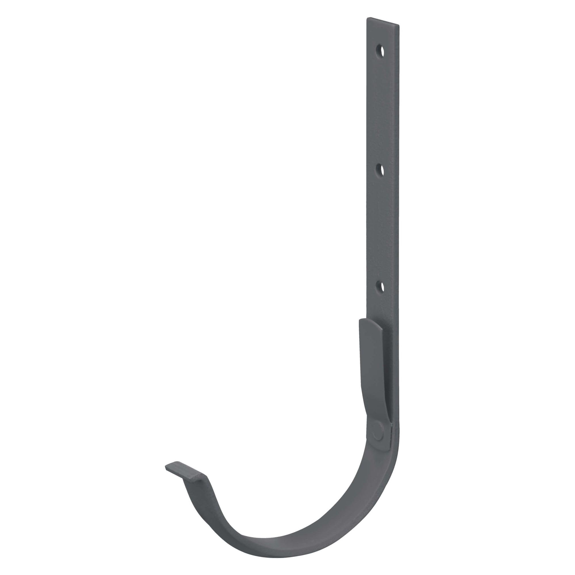 INEFA halbrunder Dachrinnenhalter – Stahl NW100, 100 mm, Anthrazit