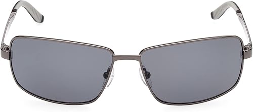 Miniatura 8 de BMW Gafas de sol rectangulares de metal para hombre