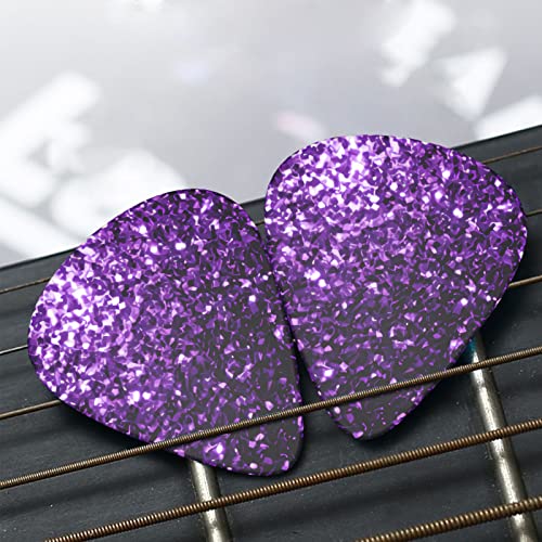 Ensemble de 12 médiators de guitare à paillettes violettes pour guitare acoustique, guitare électrique, contrebasse… - Les Beatles, Paul McCartney, John Lennon, RIngo Starr, George Harrison Ensemble de 12 médiators de guitare à paillettes violettes pour guitare acoustique, guitare électrique, contrebasse… – Image 8