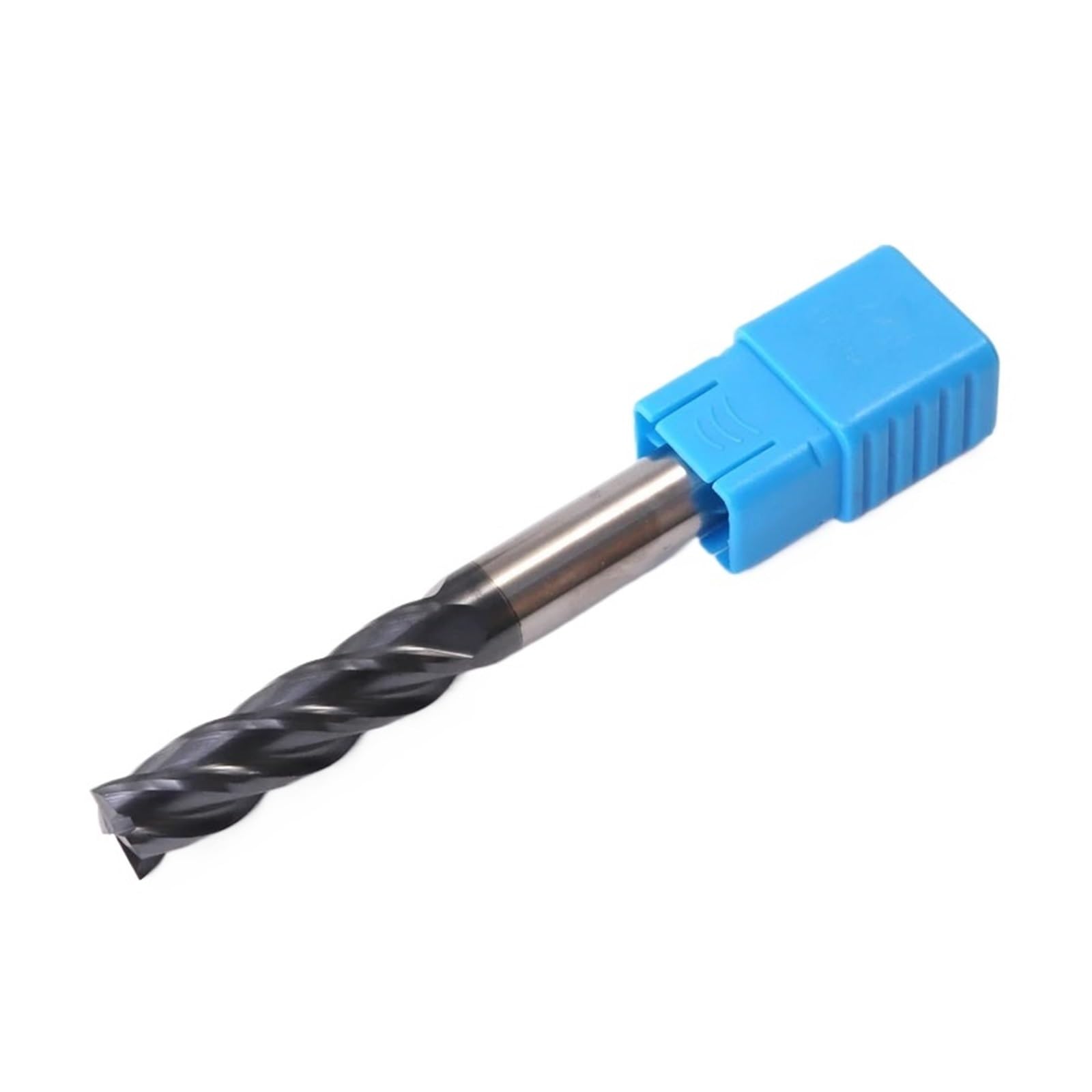 Fresa HRC50 de 4 flautas, fresa extremo carburo aleación, Herramientas Cnc 2mm, 3mm, 4mm, 6mm, 8mm, 10mm, 12mm, 1 ud(10x10Dx75L)