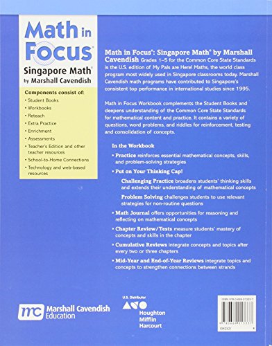 Math in Focus: The Singapore Approach, Workbook 4B