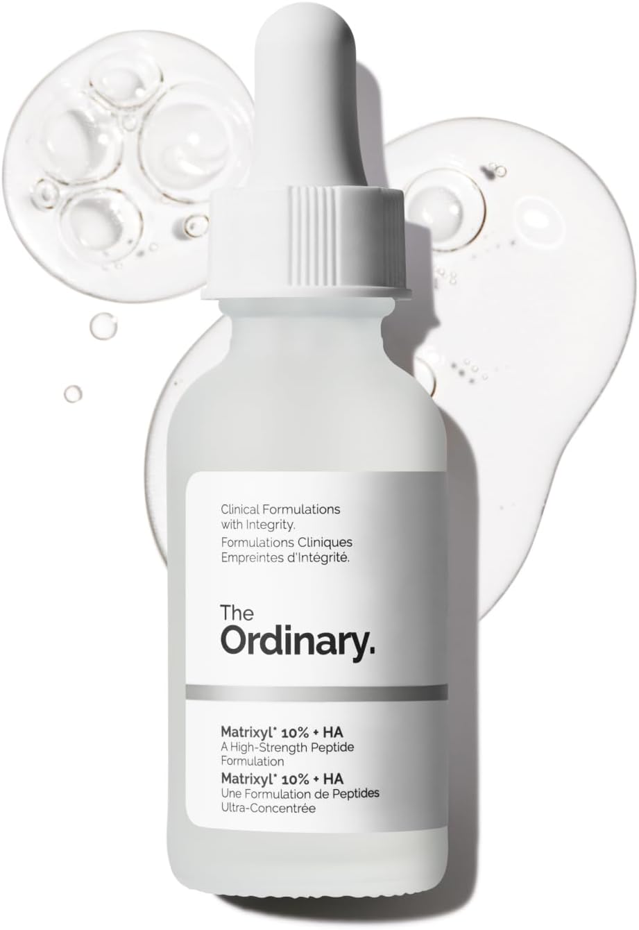 The Ordinary Matrixyl 10% + Hyaluronic Acid, Anti-Aging Serum for Fine Lines and Wrinkles, 1 Fl Oz