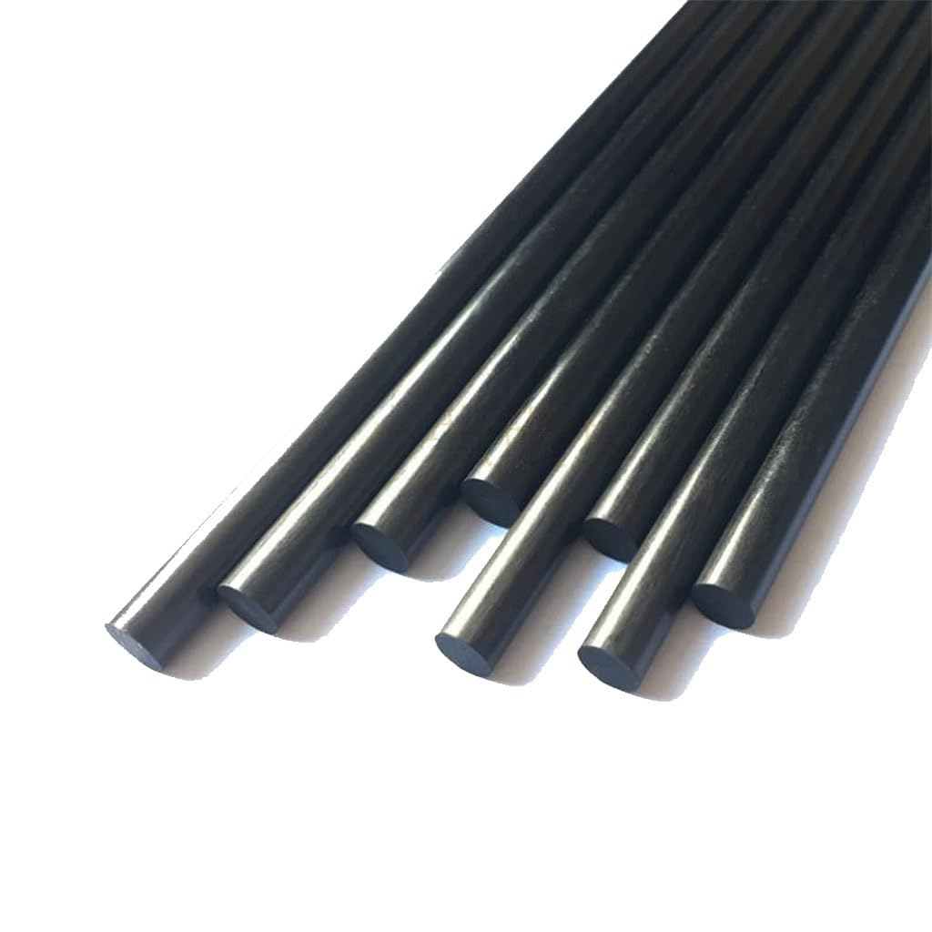 Varilla de Fibra de Carbono | Múltiples tamaños for brazo de avión RC: piezas de bricolaje(10mm)