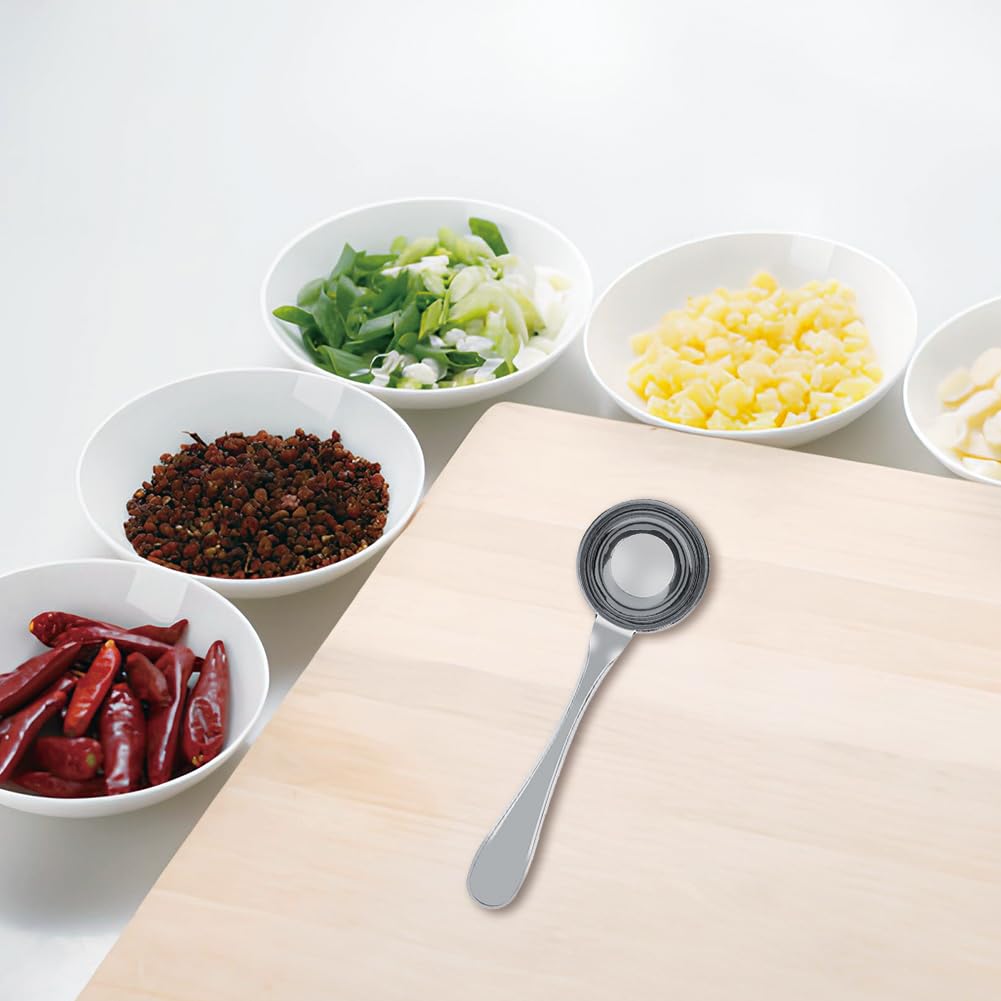 Joyzan Edelstahl Kaffee Messlöffel - Präziser Dosierlöffel Mit Langem Griff