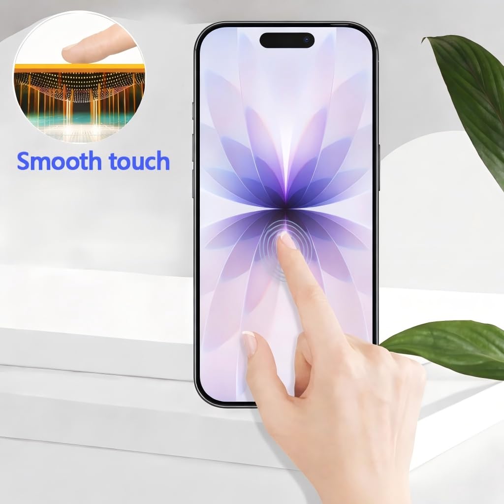 3 sztuki szkła hartowanego do iPhone 17, iPhone 17 Pro, iPhone 16 Pro, folia ochronna na ekran szkło ochronne odporne na zarysowania bez pęcherzyków twardość 9H szkło o wysokiej rozdzielczości 6,3