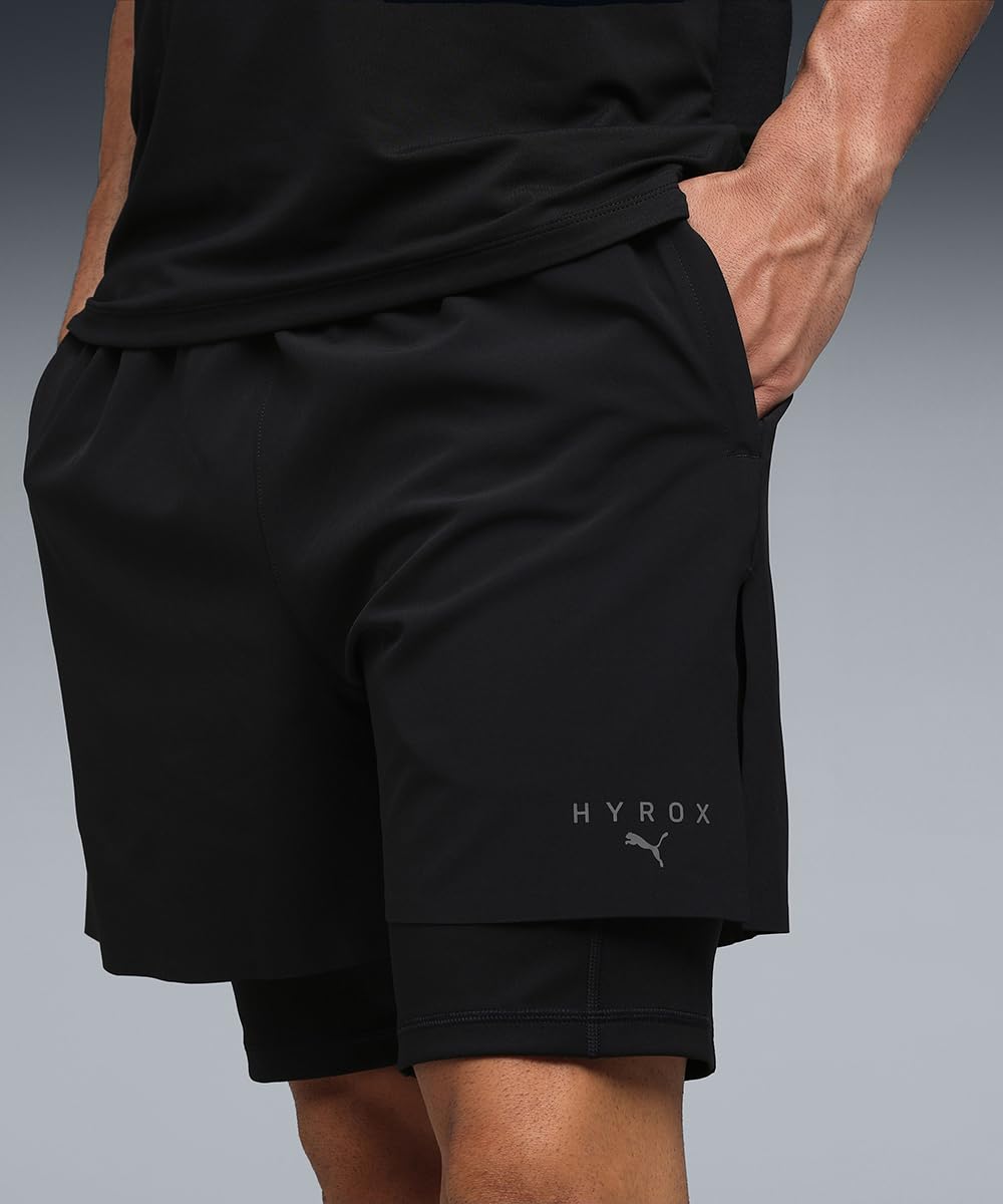 PUMA M Puma X Hyrox 2in1 Train Short - Szorty tkane Uniseks