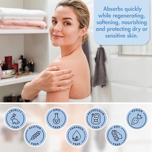 Tumelo 1307 So Sensitive! Dry & Sensitive Skin Lotion With Macadamia And Coconut Nut Oil 8 Oz Bottle - Unscented, Paraben-Free thumb #3