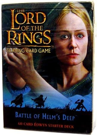 Señor de los anillos Juego de cartas Tema Starter Deck Batalla de Helm s Deep Eowyn Señor de los anillos Juego de cartas Tema Starter Deck Batalla de Helm s Deep Eowyn