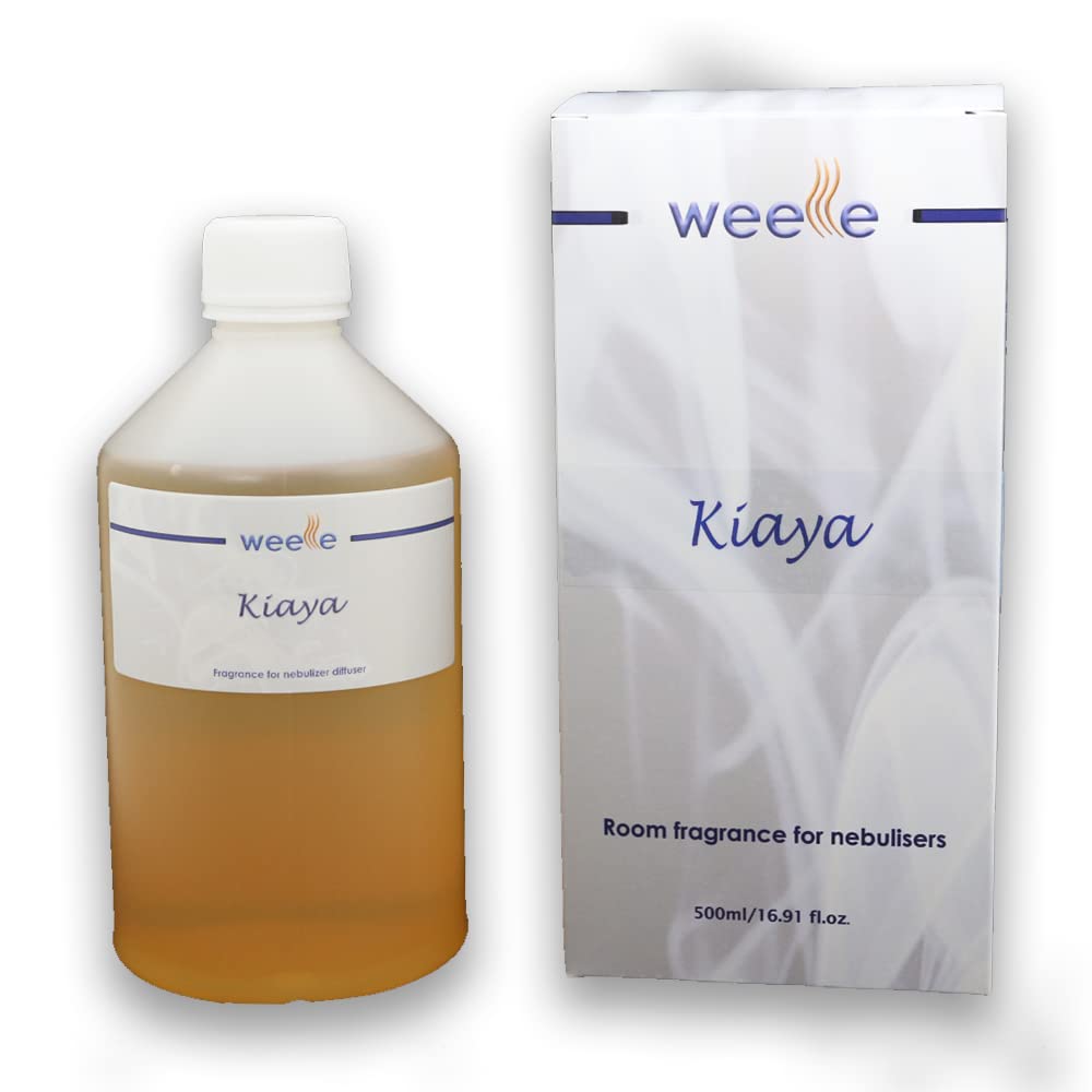 Diffusore di Aroma Elettrico Weele WL 300 + Fragranza Lavanda 500 ml + Kiaya 500 ml, Nebulizzatore fino a 100 m²