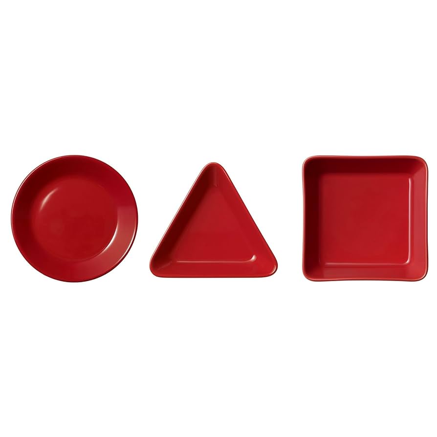 イッタラTeema ミニサービングセット青 赤 グレー iittala 【正規販売店☆送料無料 】iittala Teema イッタラ