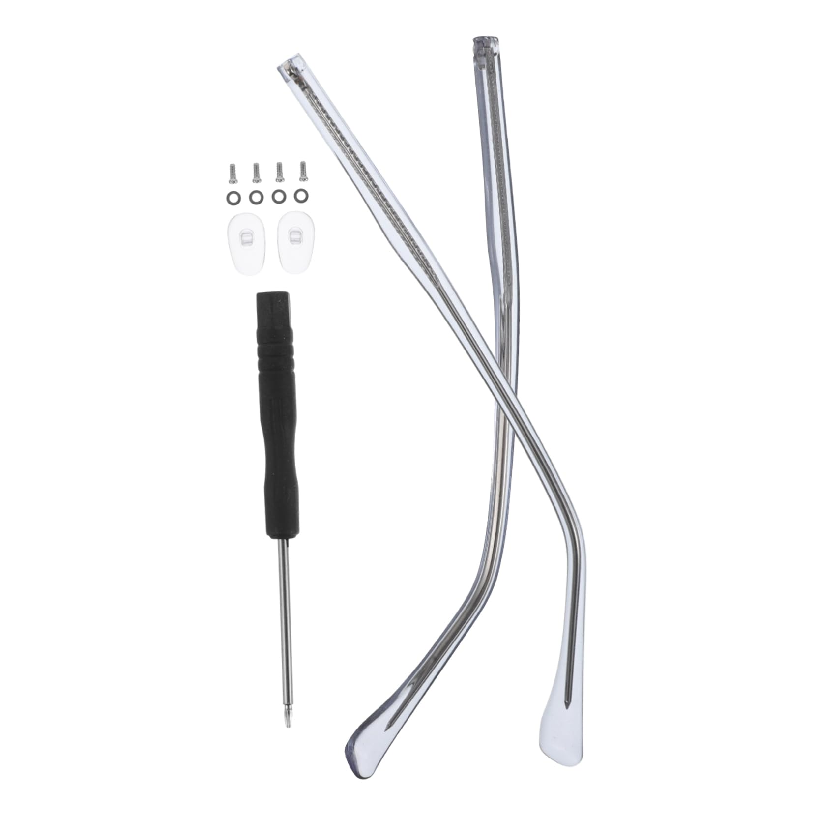 COLLBATH Glasses Frame Temple Accessory Replacement Legs for Eyewear Metal Material