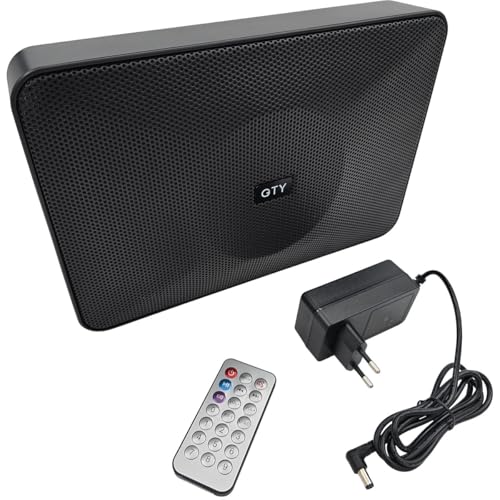 GTY-A4021 Enceinte Bluetooth Active – Enceinte amplifiée compacte avec TWS, Lecture USB et entrée AUX (60 W RMS / 120 W crête)