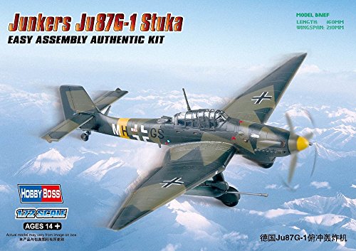 Hobby Boss Junkers Ju87G-1 Stuka Easy Assembly Kit #TOP11