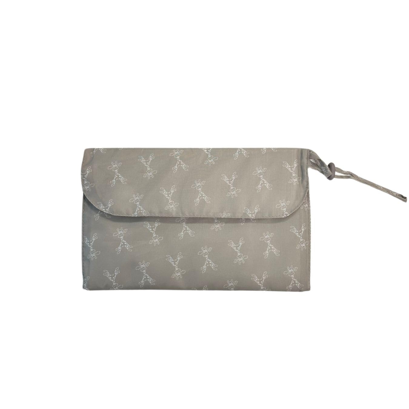 GIGIL Nappy Bag Organiser, Portable Nappy Pouch For On The Go, Changing Bag Organiser, Diaper Storage Bag (Mist Grey)