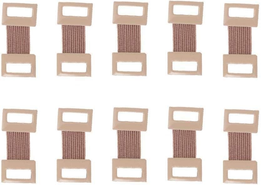 10Pcs Skin Color Elastic Bandage Clips, Stretch Metal Clips, Ace Bandage, Replaceable Wrap for Various Types Bandages, Adhesive Bandages