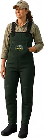CADDIS Womens Neoprene Stockingfoot Waders - Forest Green