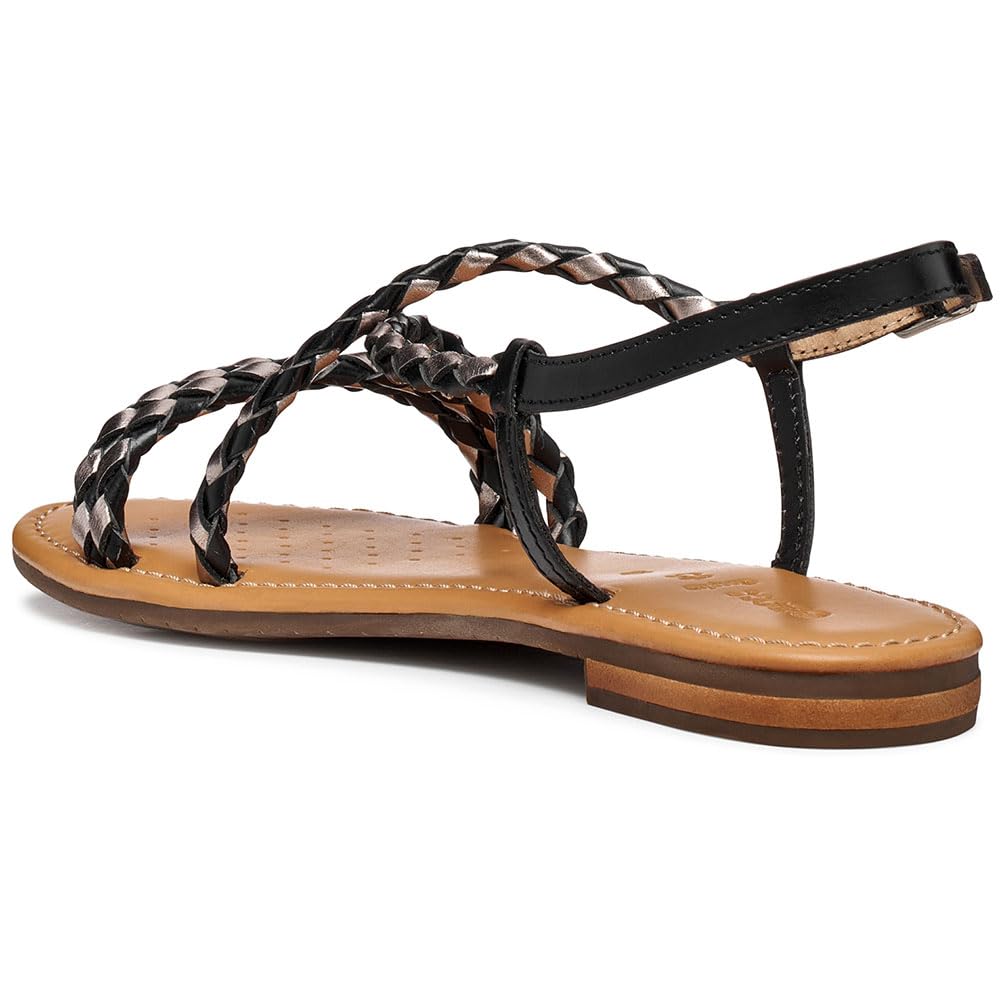 Geox D Sozy S A, Sandalia Plana Mujer