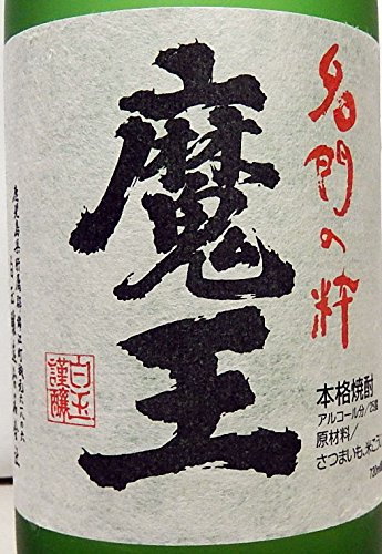 Amazon.co.jp: 【白玉醸造】魔王 芋焼酎 25度 720ml【ギフト箱付