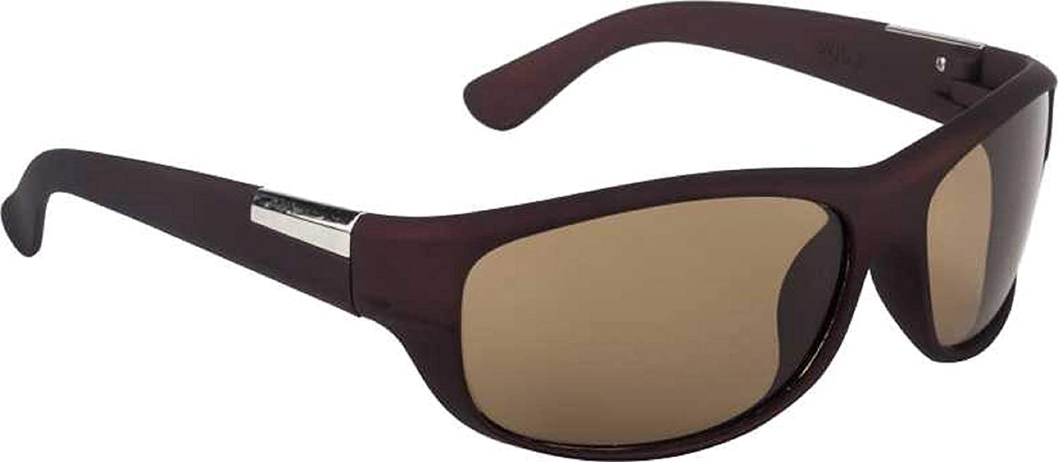 Sunwear UV-Protected Adult Stylish Wrap-Around Sunglass(Brown)-picture-21