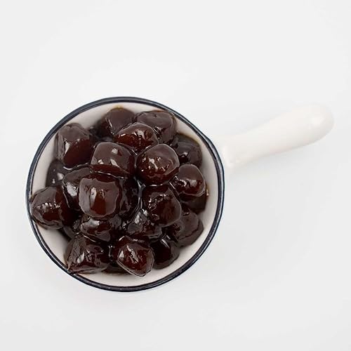 Miniatura 4 de Nuevo Té de leche de azúcar moreno con tapioca Boba (Té de leche de taro)