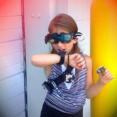 Spyx 10400 Night Mission Goggles - Spy Kids Goggles Toy + Led Light Beams + Flip Out Scope. Adjustable Spy Lens/Glasses/Eyewear Toy Gadget thumb #3