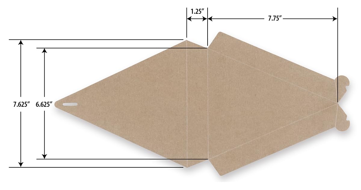 Caja para rebanadas de pizza Value - 500 unidades