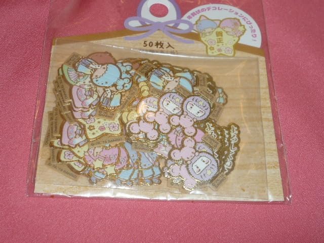 カワイイ キキララ リトルツインスターズ キャラクター シール 日本製