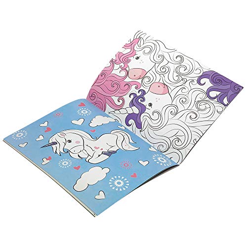 Sofia, A Unicórnio Dourada - História para Colorir