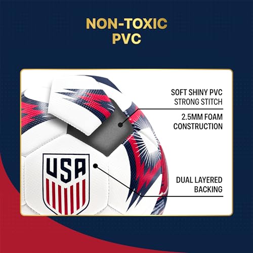 Image of Icon Sports Officially Licensed US Soccer Federation Soccer Ball