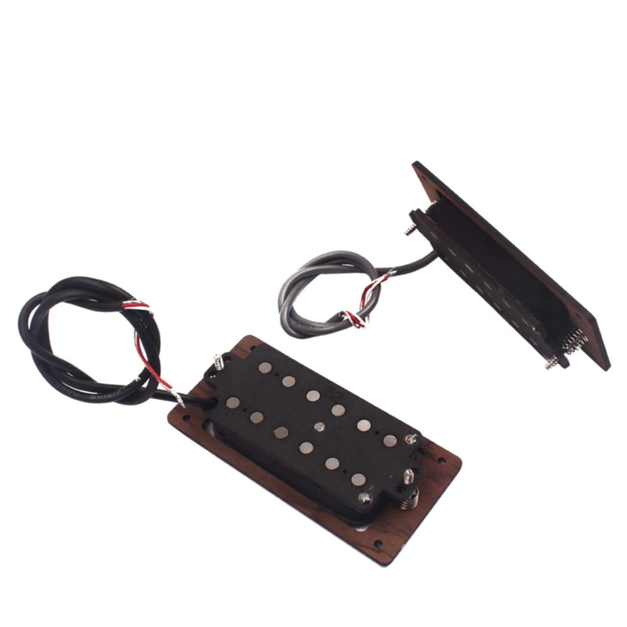 Pickup Humbucker per Chitarra Elettrica Corde Legno Rosa per Chitarra con Doppie Bobine per Tonalità e Bilanciamento