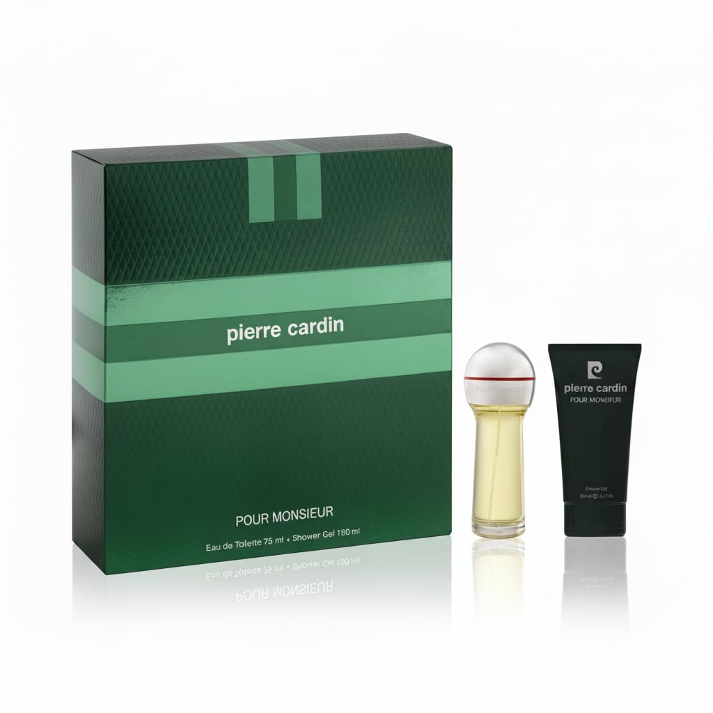 Coffret parfum Pierre Cardin - Pour Monsieur - Eau de toilette et gel douche