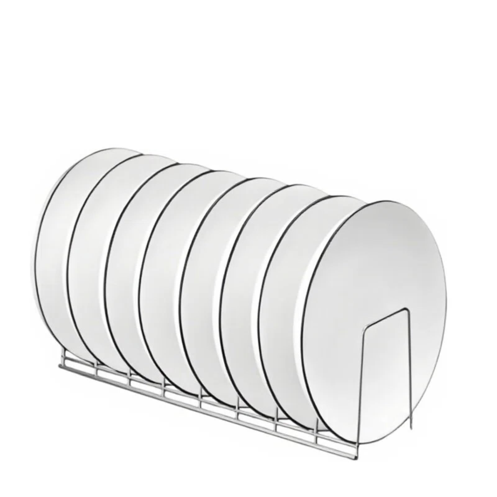 FCHXXDAD Stainless Steel Bowl and Dish Storage Desktop Drain Rack Kitchen Storage Bowl and Dish Storage Rack