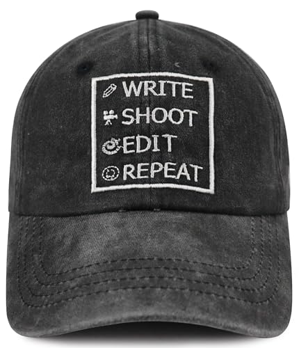 Director Gifts for Men Women, Funny Film Movies Director Hat, Filmmaker Baseball Cap, Christmas Theater Birthday Gifts for Papa Dad Mom Mama Coworker