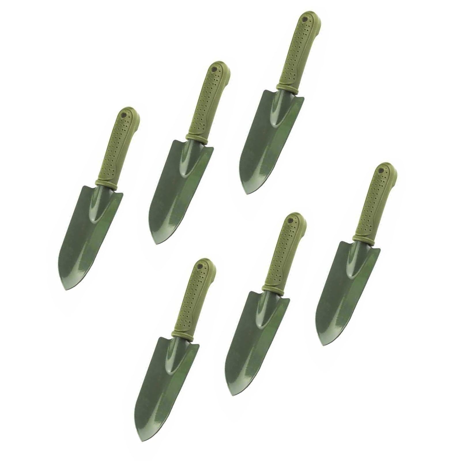 Kaccde Spatula Ergonomic Essential Garden Tool Trowel And Scoops Combo For Vegetable Digging Planting Mixing Effective Soil Aeration 6Pcs Multipurpose Garden Spoon
