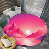 Photo Gallery generico tramonto fantastico montagne tappeto salotto rotondo rosa flanella stampa camera da letto tappeti rotondo, cucina antiscivolo lavabile - per tavolino da salotto bagno tappeto cameretta 80 cm Photo Gallery generico tramonto fantastico montagne tappeto salotto rotondo rosa flanella stampa camera da letto tappeti rotondo, cucina antiscivolo lavabile - per tavolino da salotto bagno tappeto cameretta 80 cm