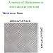 SOFIALXC Chapa De Aluminio Chapa Metálica Estriada 1,5 mm De Espesor-200x200mm 2pcs