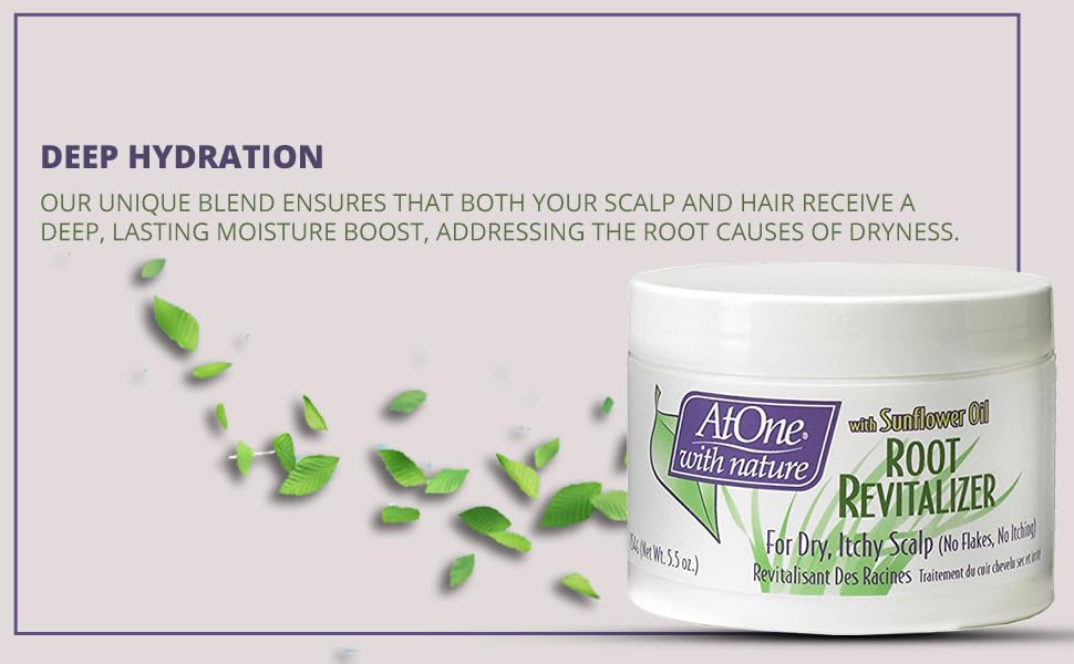 Miniatura 5 de AtOne Revitalizador de raíces con aceite de semilla de girasol de 5.5 oz