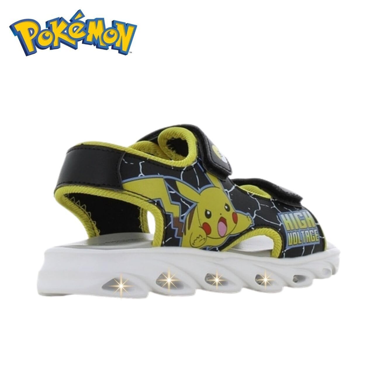 Leomil Pokémon Sandalias niños Sandalias Pikachu, Zapatos de verano para niños