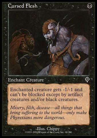 Magic The Gathering - Cursed Flesh - Invasion