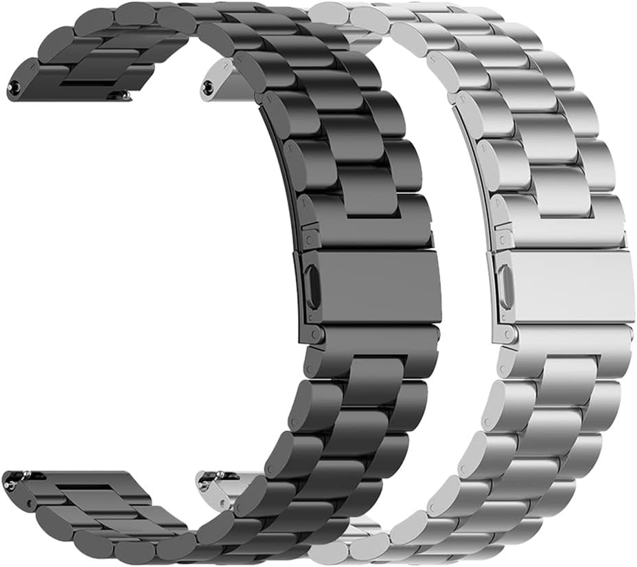 Metal Watch Band Compatible with Huawei Watch GT5/GT5 Pro 46mm, Watch4 Pro, GT Runner, GT4/GT3/GT3 Pro/GT2 46mm/GT2 Pro/GT2e/GT Wrist Strap Watch 3 Pro Bands